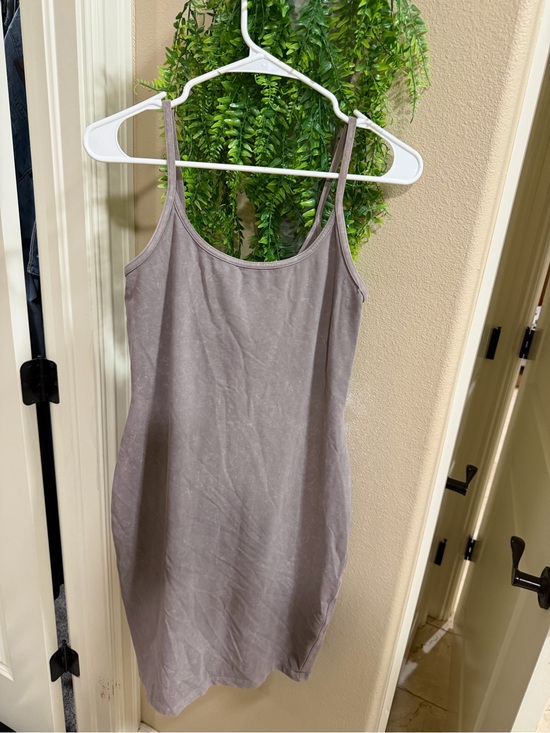 Lululemon Dresses & Skirts - lululemon Soft Nulu Neutral Taupe Body Contour Dress